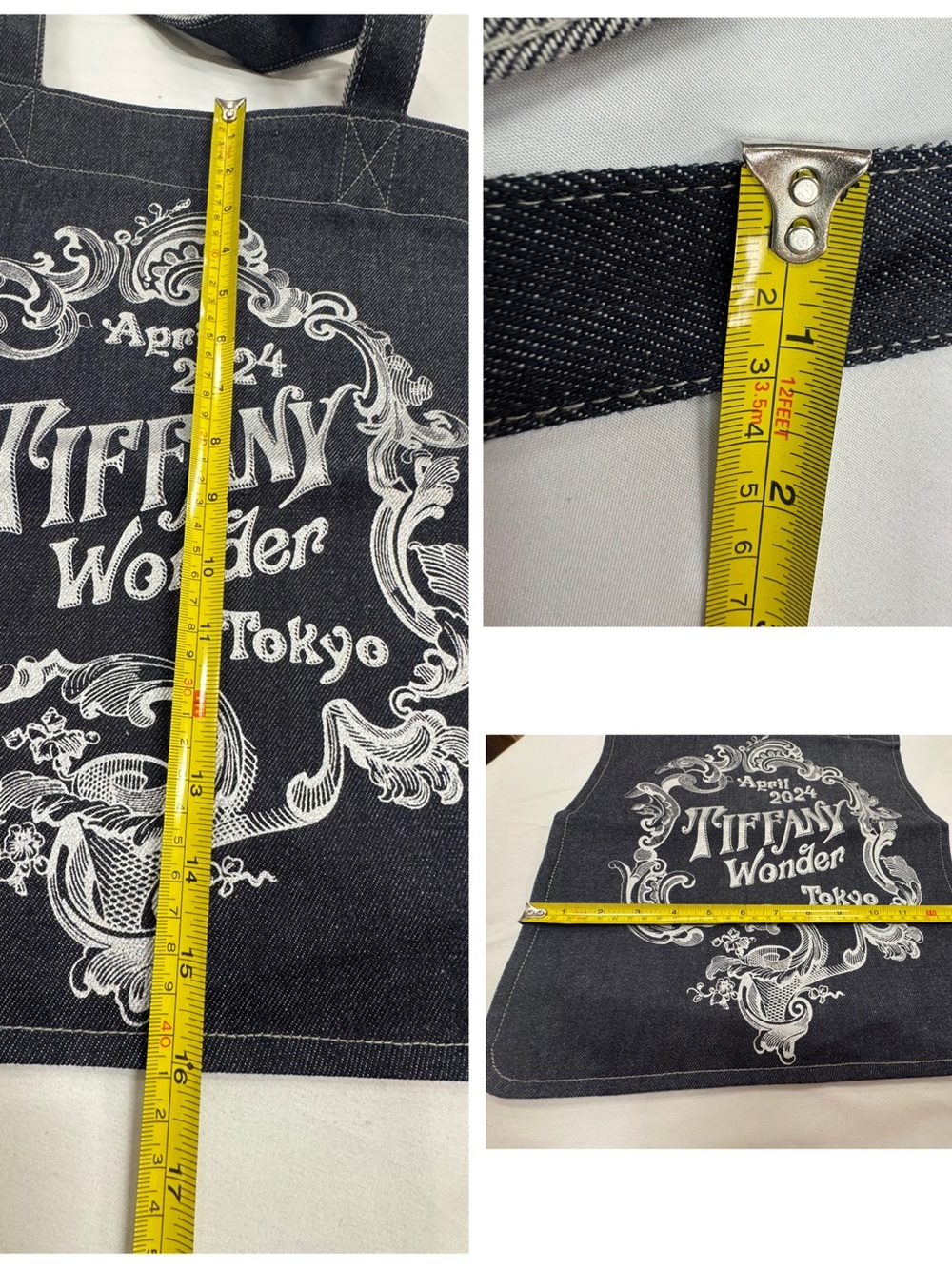 Tiffany and Co. Limited Edition Denim Tokyo bag. NWT - Picture 10 of 11